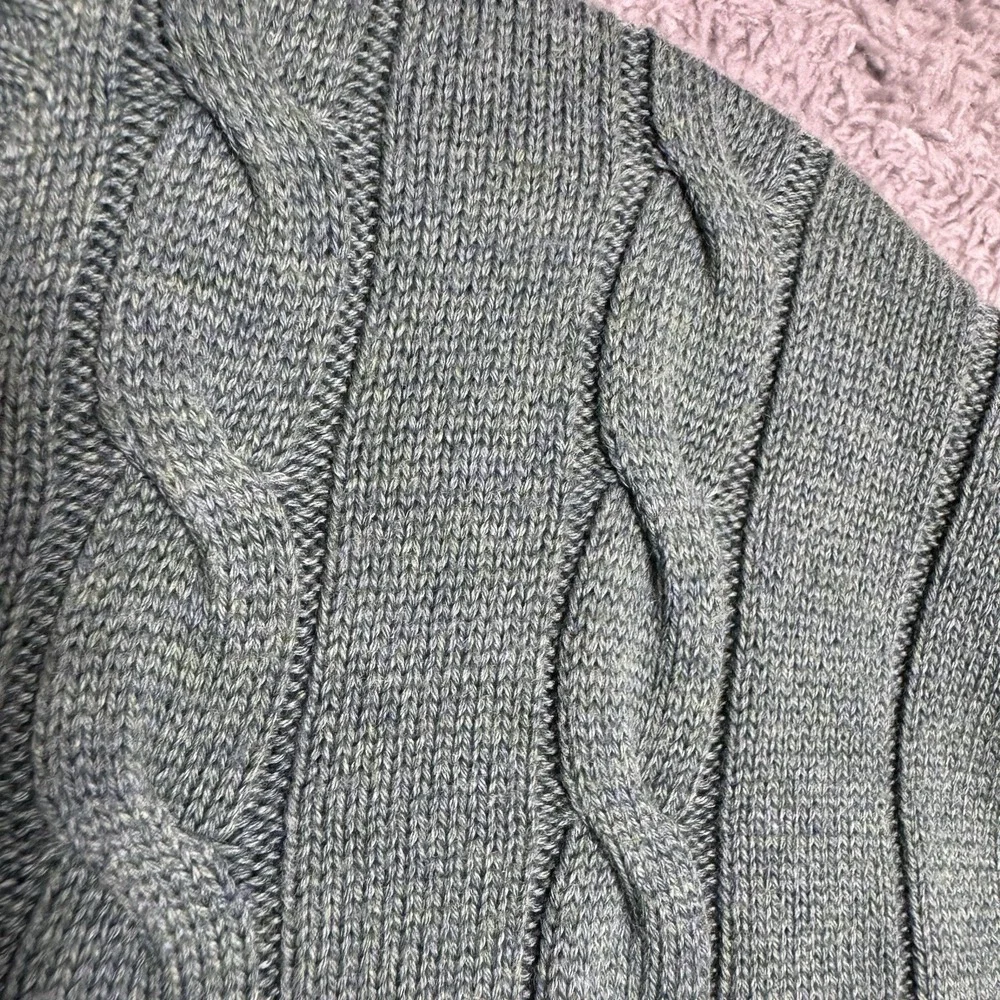 Brooks Brothers Sweater Men L Cable Knit Crewneck Supima Jumper Pullover Speckal